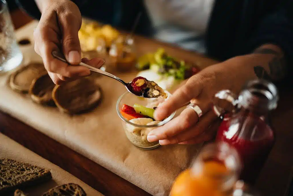 Healthy meals and fresh food included in Sea Krew surf camp packages