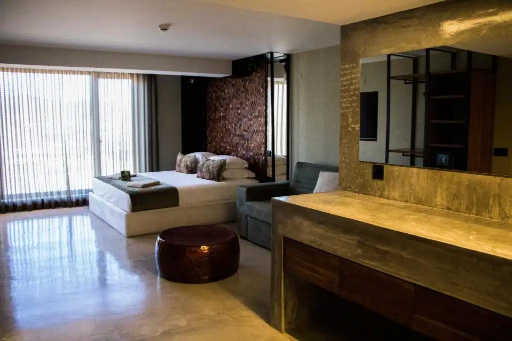 Sea family suite interior at Well Hotel retreat accommodation