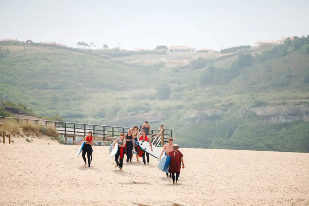 Surf guiding tour in the World Surfing Reserve Ericeira with Sea Krew