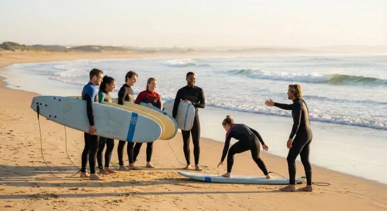 How to Learn Surfing