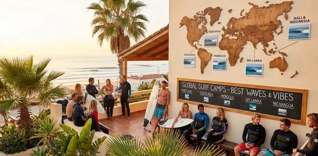 Best waves and best vibes at Sea Krew surf camp Portugal