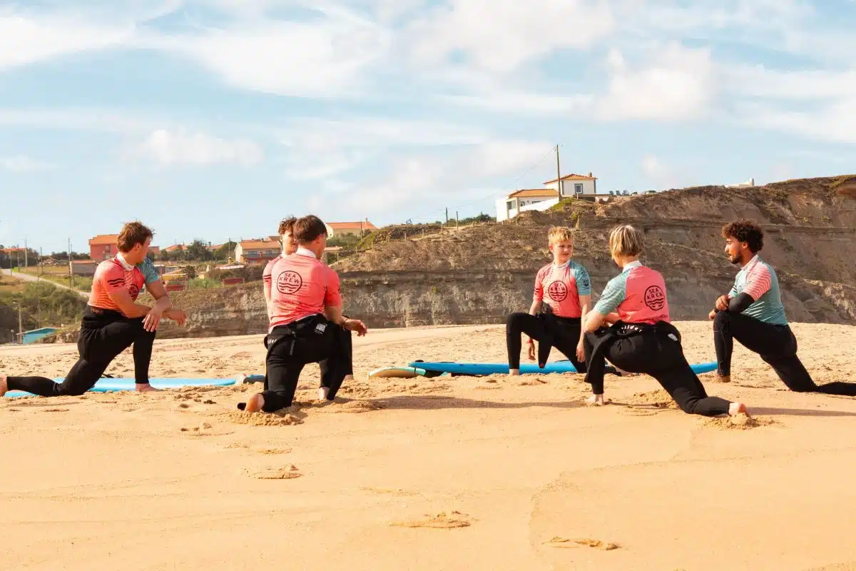 Seven surf breaks within a few kilometres in Ericeira, Portugal