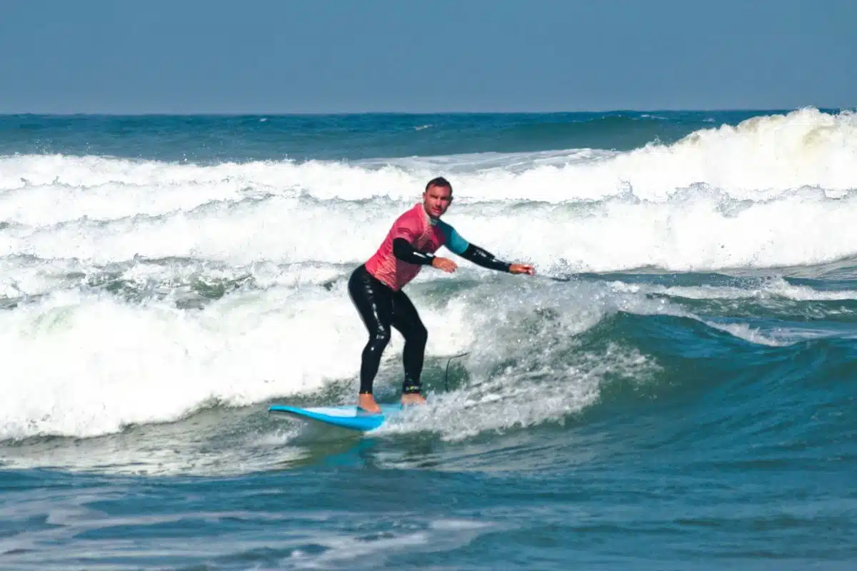 A day at a surf camp in Ericeira, Portugal