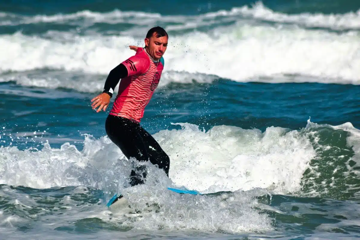 Small group surf camp coaching in Ericeira, Portugal