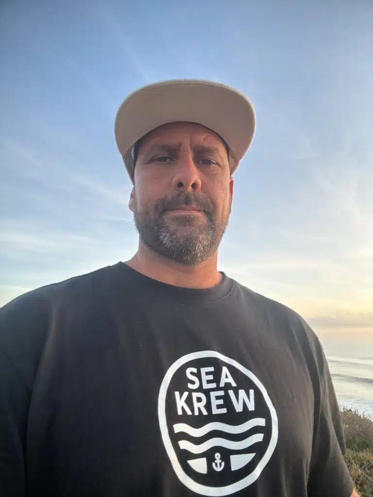 Rui Ferreira, Sea Krew founder and bodyboard coach, in Ericeira